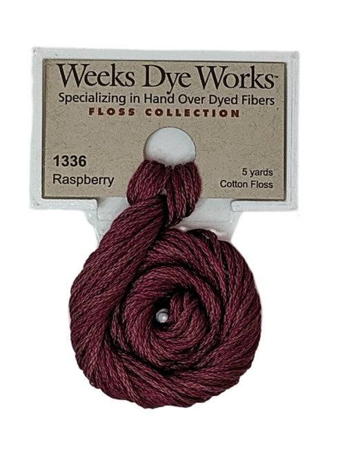 Weeks Dye Works 6 Strand Floss / 1336 Raspberry