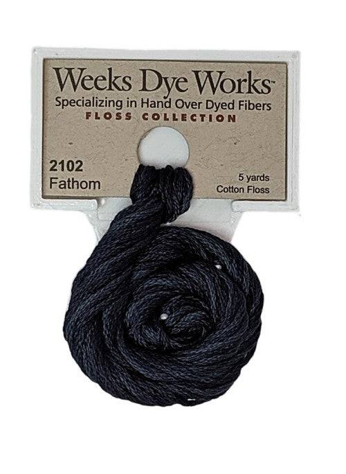 Weeks Dye Works 6 Strand Floss / 2102 Fathom