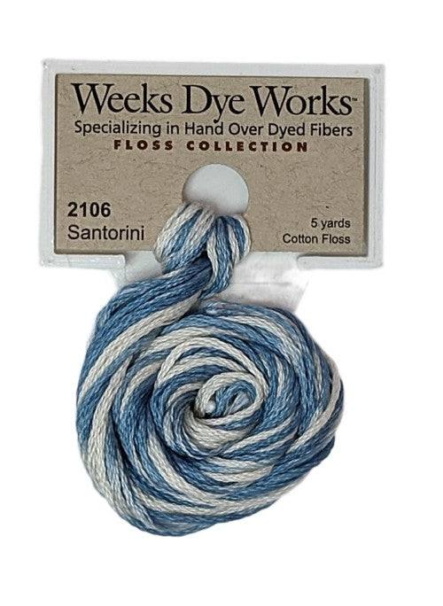 Weeks Dye Works 6 Strand Floss / 2106 Santorini