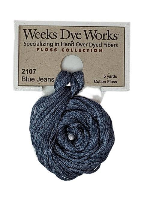 Weeks Dye Works 6 Strand Floss / 2107 Blue Jeans