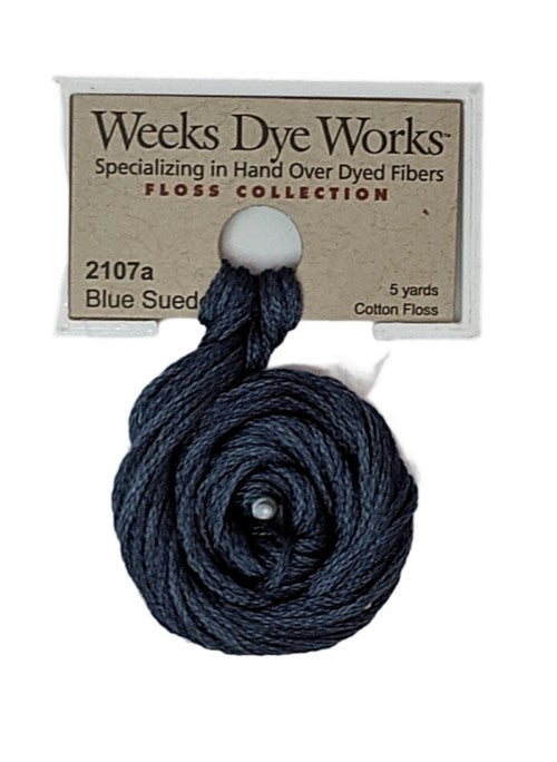 Weeks Dye Works 6 Strand Floss / 2107a Blue Suede