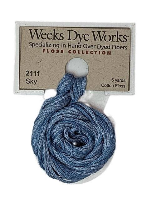 Weeks Dye Works 6 Strand Floss / 2111 Sky