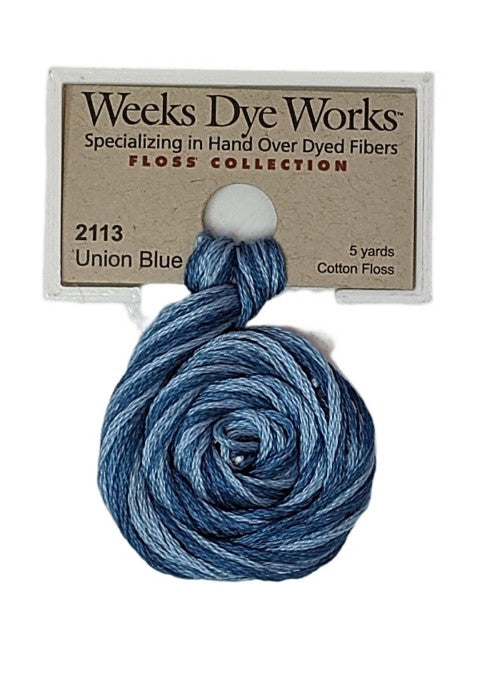 Weeks Dye Works 6 Strand Floss / 2113 Union Blue