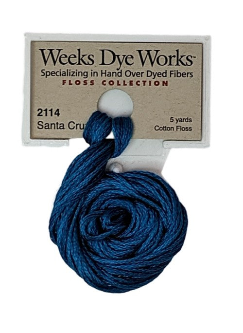 Weeks Dye Works 6 Strand Floss / 2114 Santa Cruz