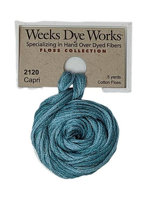 Weeks Dye Works 6 Strand Floss / 2120 Capri