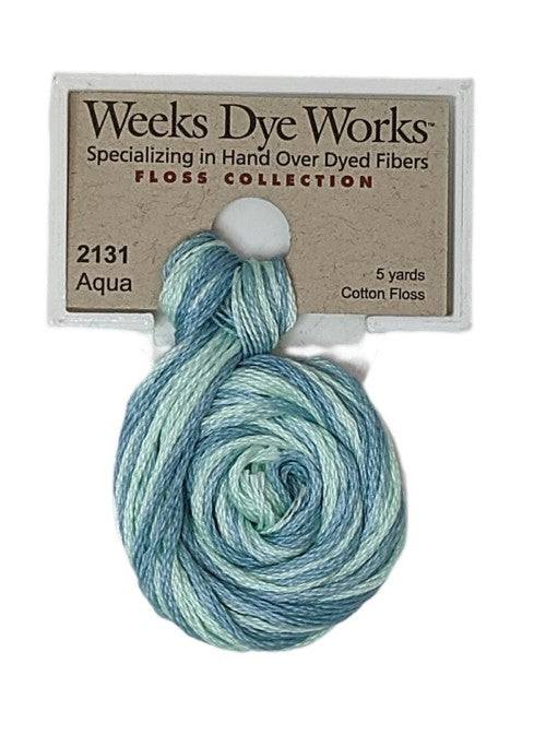 Weeks Dye Works 6 Strand Floss / 2131 Aqua