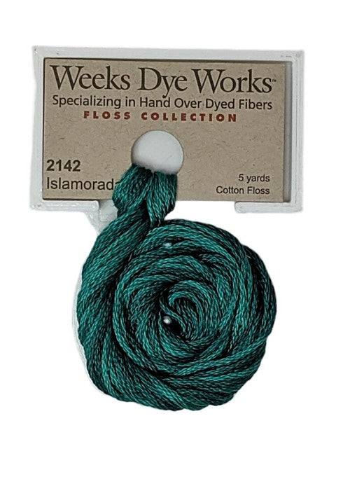 Weeks Dye Works 6 Strand Floss / 2142 Islamorada