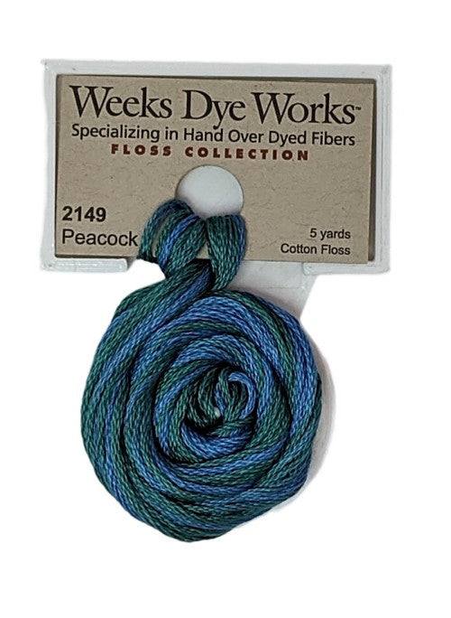 Weeks Dye Works 6 Strand Floss / 2149 Peacock