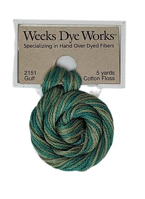 Weeks Dye Works 6 Strand Floss / 2151 Gulf