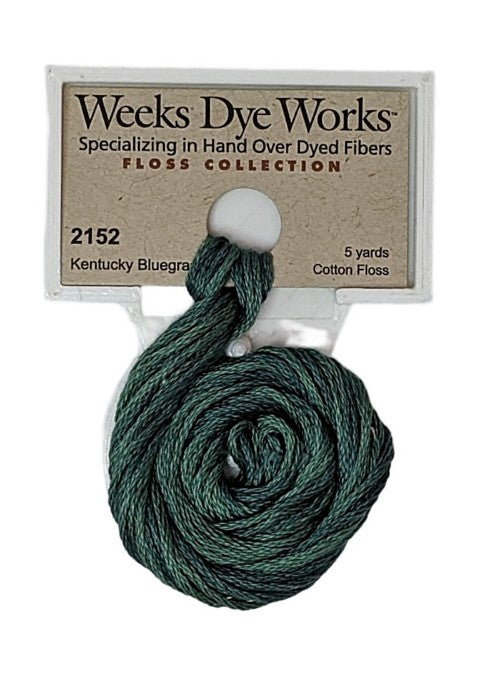 Weeks Dye Works 6 Strand Floss / 2152 Kentucky Bluegrass