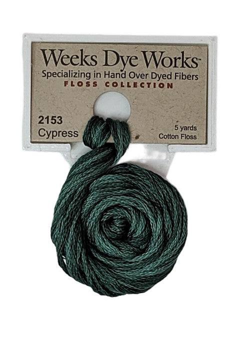 Weeks Dye Works 6 Strand Floss / 2153 Cypress