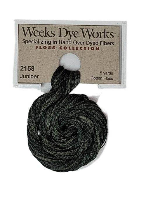 Weeks Dye Works 6 Strand Floss / 2158 Juniper