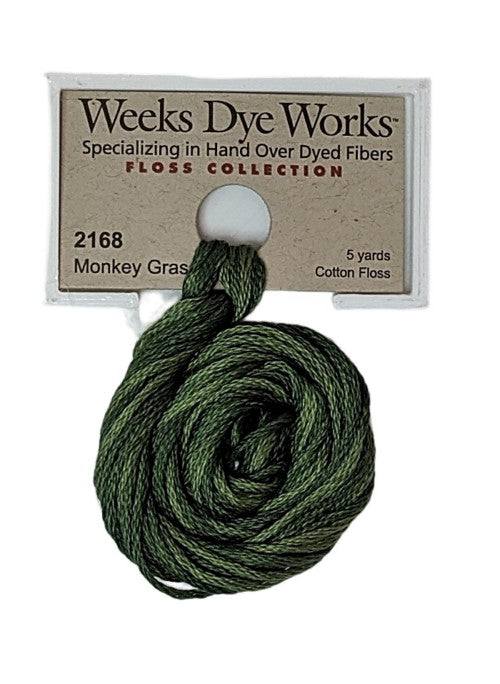 Weeks Dye Works 6 Strand Floss / 2168 Monkey Grass