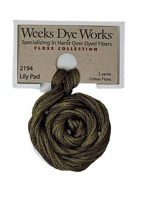 Weeks Dye Works 6 Strand Floss / 2194 Lily Pad