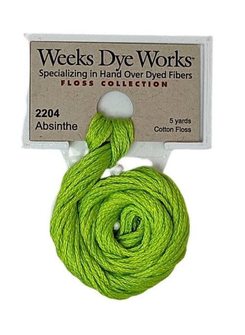 Weeks Dye Works 6 Strand Floss / 2204 Absinthe