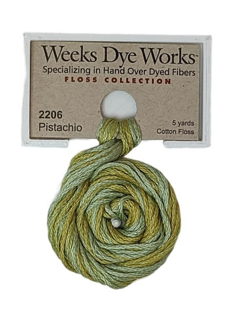 Weeks Dye Works 6 Strand Floss / 2206 Pistachio