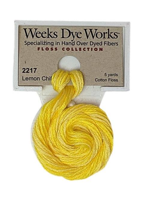 Weeks Dye Works 6 Strand Floss / 2217 Lemon Chiffon