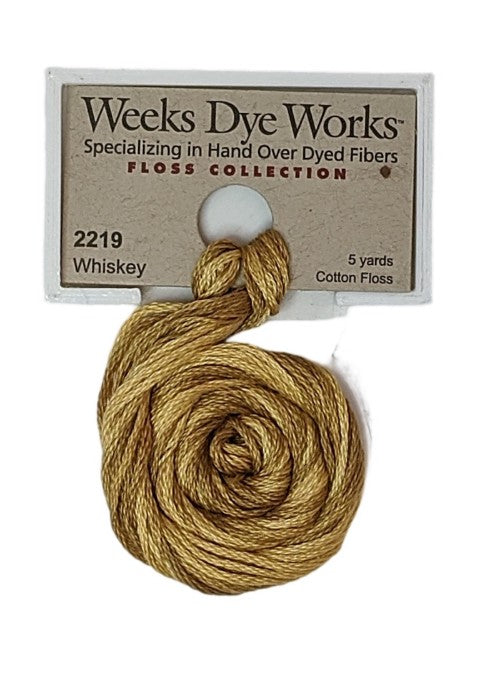 Weeks Dye Works 6 Strand Floss / 2219 Whiskey