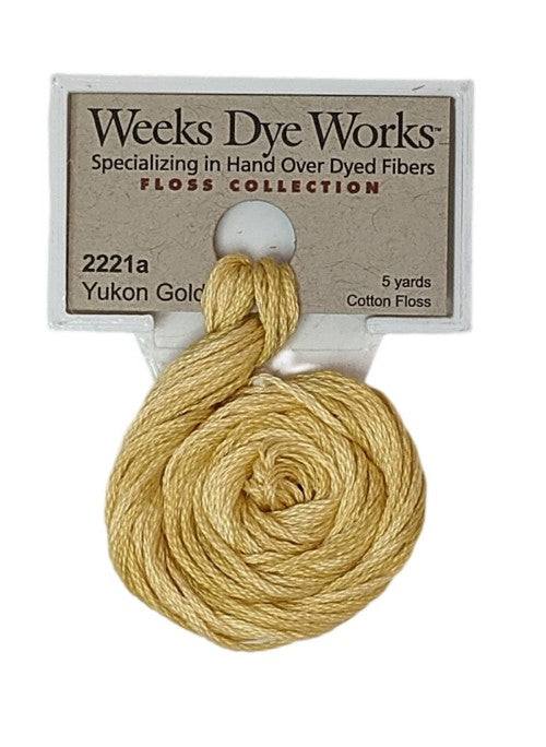 Weeks Dye Works 6 Strand Floss / 2221a Yukon Gold