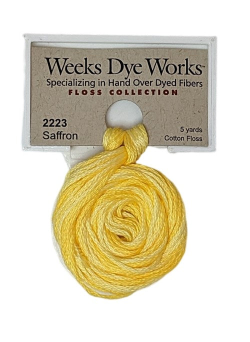 Weeks Dye Works 6 Strand Floss / 2223 Saffron