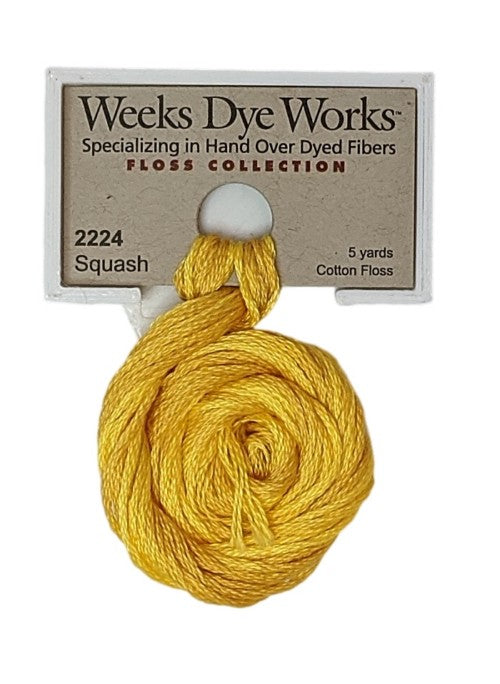 Weeks Dye Works 6 Strand Floss / 2224 Squash