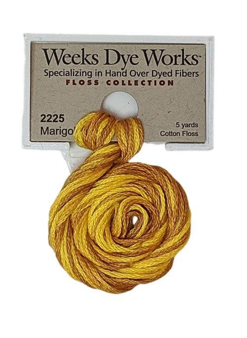 Weeks Dye Works 6 Strand Floss / 2225 Marigold