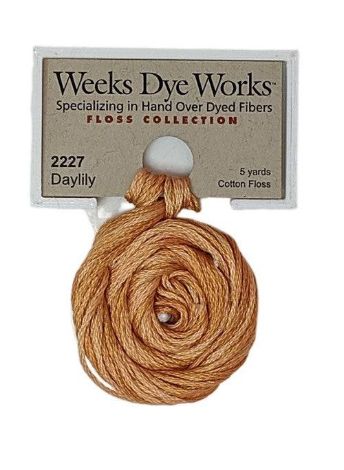 Weeks Dye Works 6 Strand Floss / 2227 Daylily