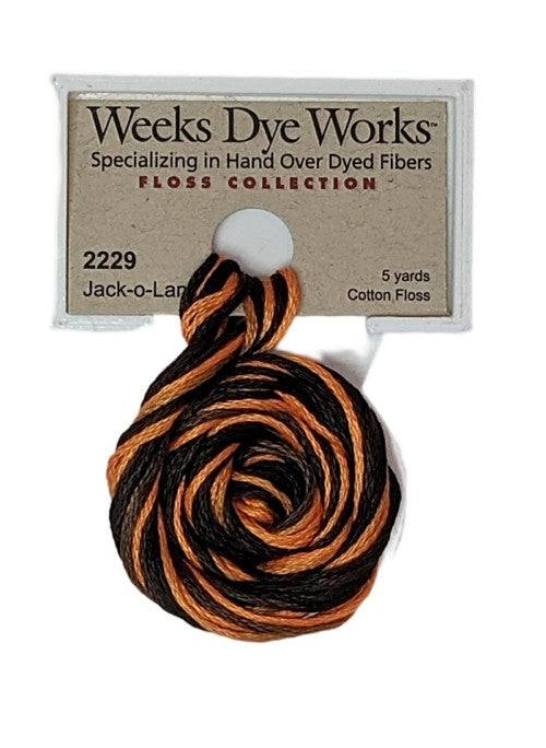 Weeks Dye Works 6 Strand Floss / 2229 Jack-o-Lantern