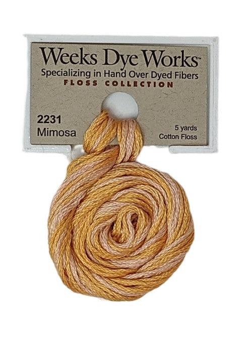 Weeks Dye Works 6 Strand Floss / 2231 Mimosa