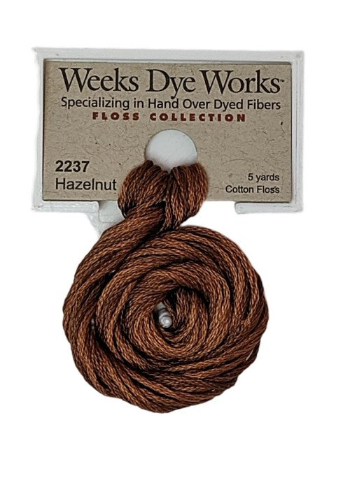 Weeks Dye Works 6 Strand Floss / 2237 Hazelnut