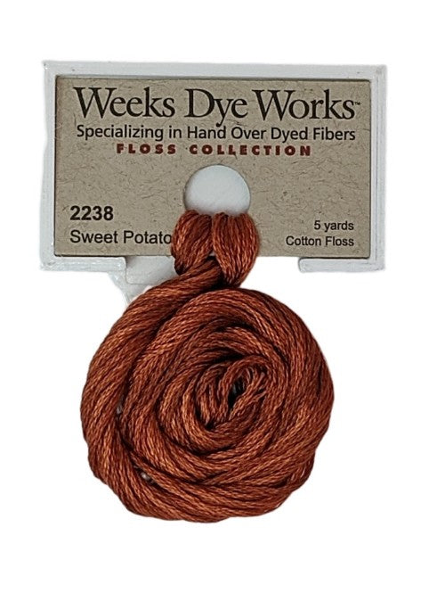 Weeks Dye Works 6 Strand Floss / 2238 Sweet Potato