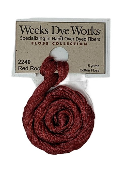 Weeks Dye Works 6 Strand Floss / 2240 Red Rocks