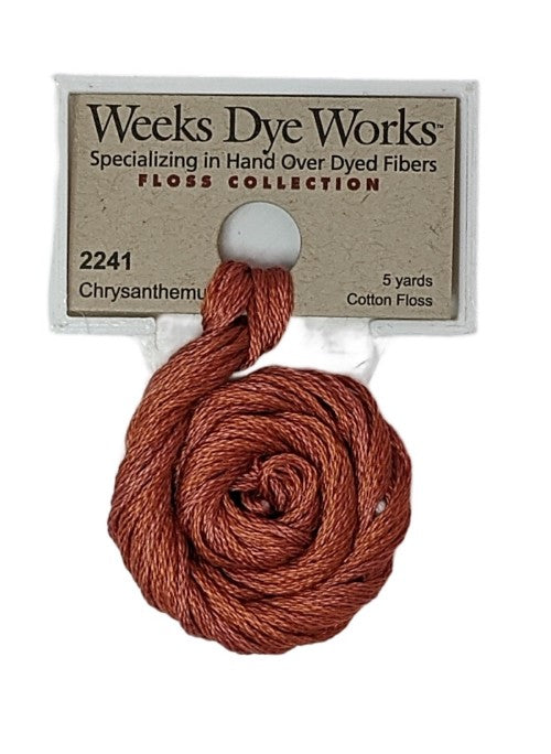 Weeks Dye Works 6 Strand Floss / 2241 Chrysanthemum