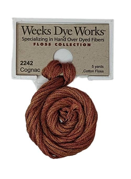 Weeks Dye Works 6 Strand Floss / 2242 Cognac