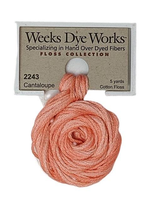 Weeks Dye Works 6 Strand Floss / 2243 Cantaloupe