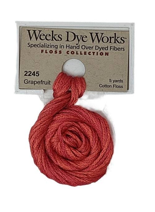 Weeks Dye Works 6 Strand Floss / 2245 Grapefruit