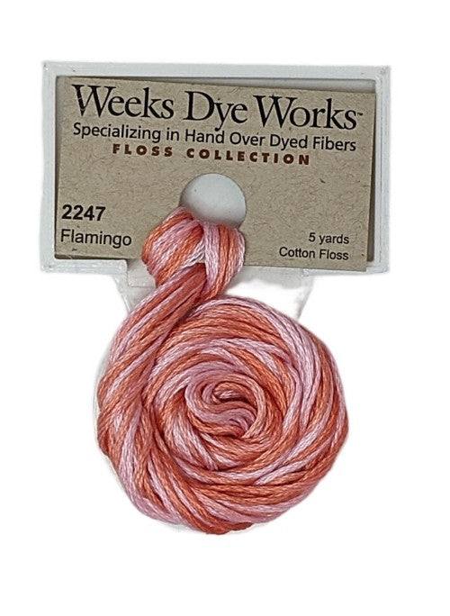 Weeks Dye Works 6 Strand Floss / 2247 Flamingo