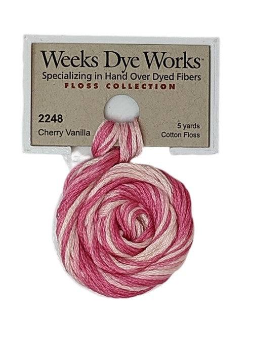 Weeks Dye Works 6 Strand Floss / 2248 Cherry Vanilla