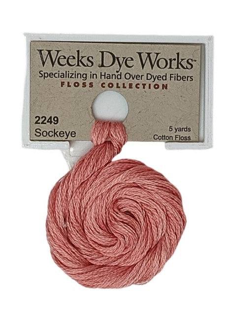 Weeks Dye Works 6 Strand Floss / 2249 Sockeye