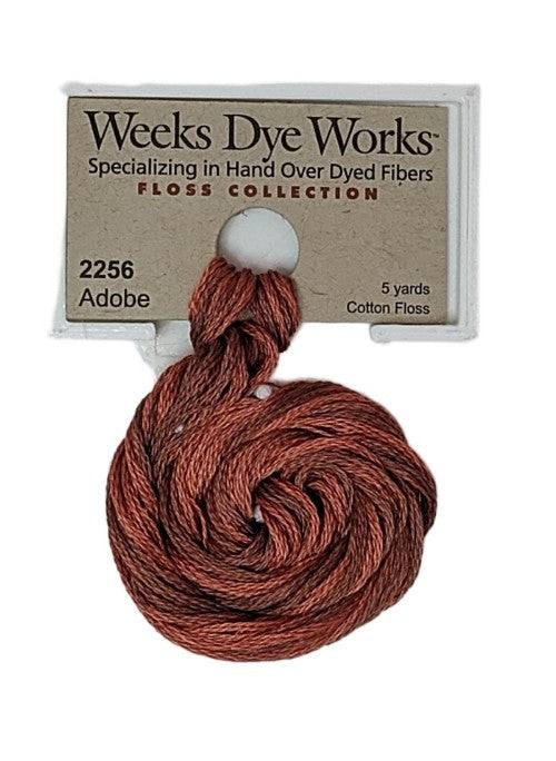 Weeks Dye Works 6 Strand Floss / 2256 Adobe