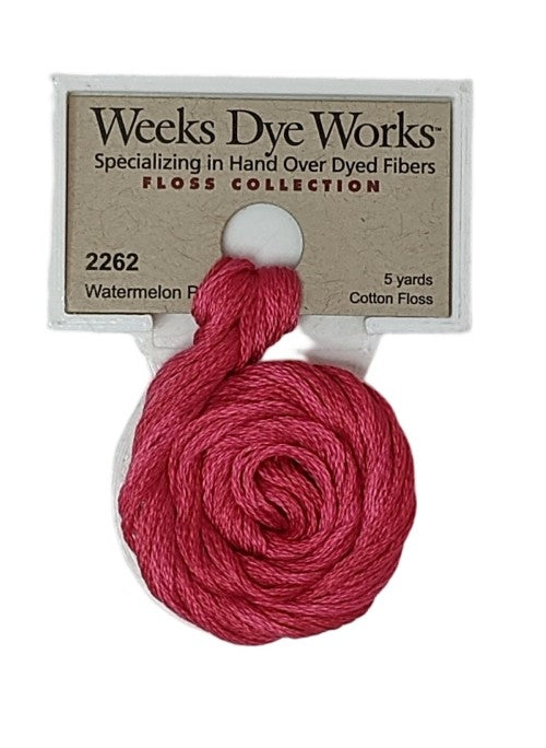 Weeks Dye Works 6 Strand Floss / 2262 Watermelon Punch