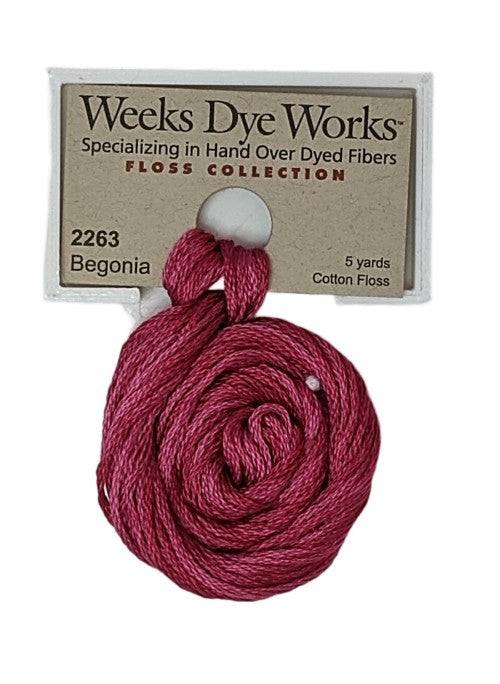 Weeks Dye Works 6 Strand Floss / 2263 Begonia