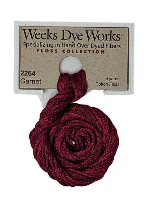 Weeks Dye Works 6 Strand Floss / 2264 Garnet