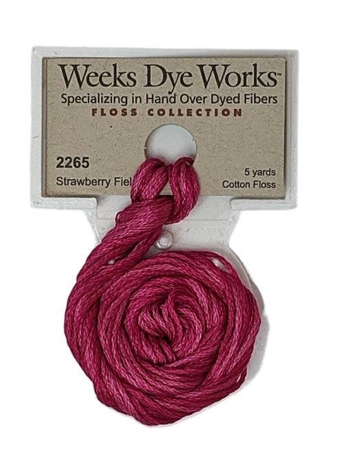 Weeks Dye Works 6 Strand Floss / 2265 Strawberry Fields