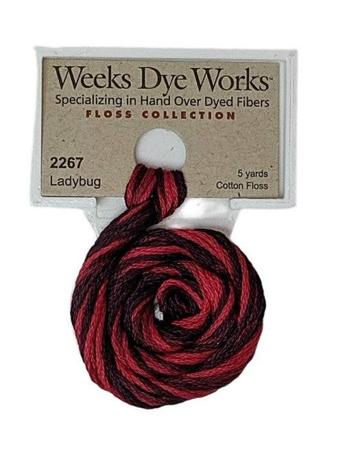 Weeks Dye Works 6 Strand Floss / 2267 Ladybug