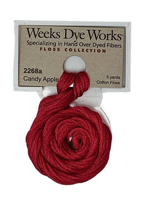 Weeks Dye Works 6 Strand Floss / 2268a Candy Apple