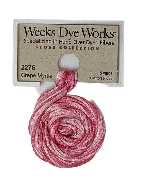 Weeks Dye Works 6 Strand Floss / 2275 Crepe Myrtle