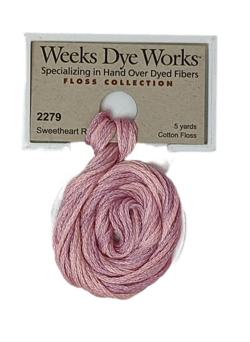 Weeks Dye Works 6 Strand Floss / 2279 Sweetheart Rose