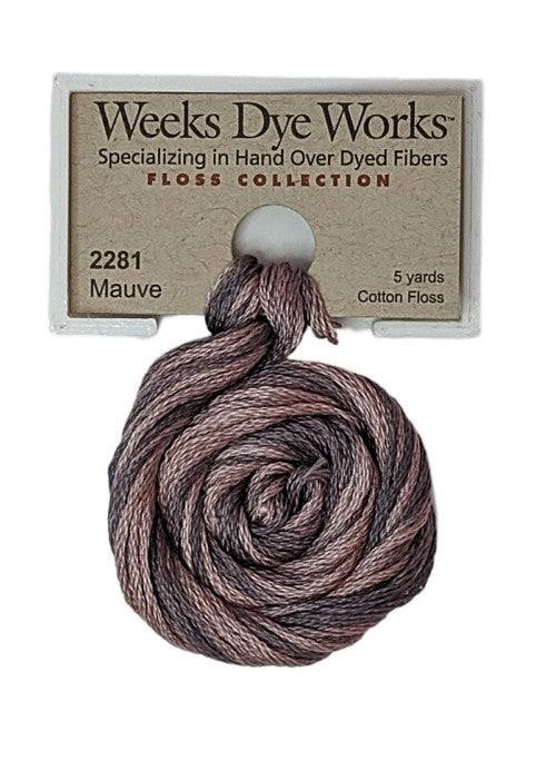 Weeks Dye Works 6 Strand Floss / 2281 Mauve