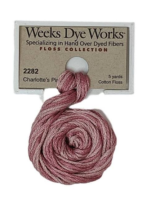 Weeks Dye Works 6 Strand Floss / 2282 Charlottes Pink